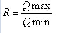 调节阀可调比计算公式